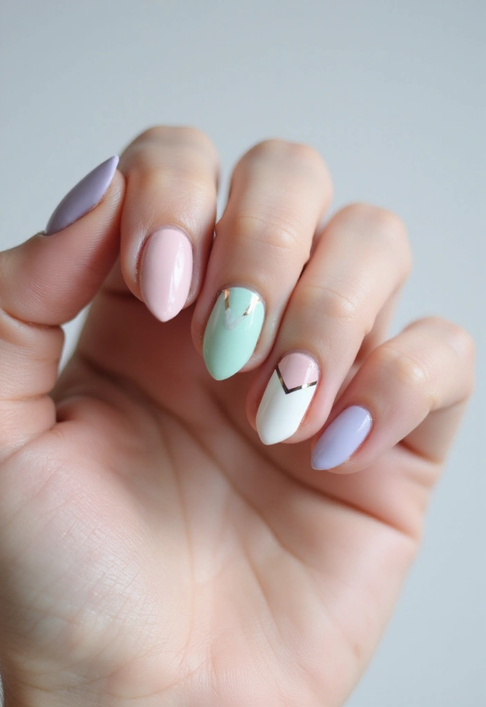 35 Nail Polish Ideas for Colorful: Coated Creativity - 18. Minimalist Chic