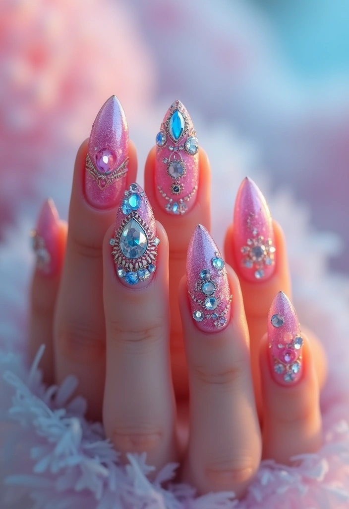 35 Nail Polish Ideas for Colorful: Coated Creativity - 27. 3D Nail Art