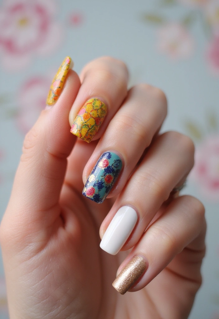 35 Nail Type Ideas for Matching Your Lifestyle and Lustrous Dreams - 32. Nail Art Trends Through the Ages: A Historical Perspective