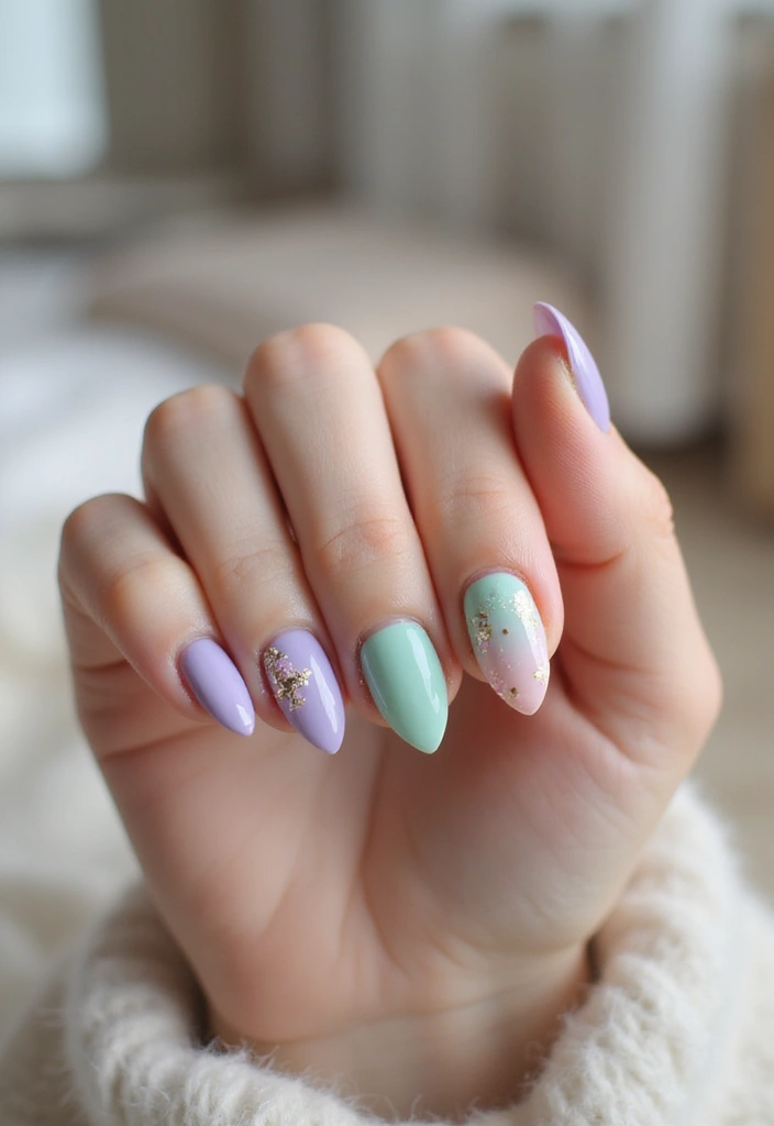 35 Nail Type Ideas for Matching Your Lifestyle and Lustrous Dreams - 35. Celebrating You: Nail Art as a Ritual