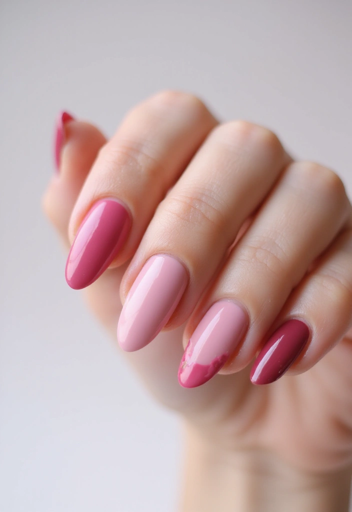35 Simple Nail Design Ideas for Understated Elegance - 17. Monochrome Madness