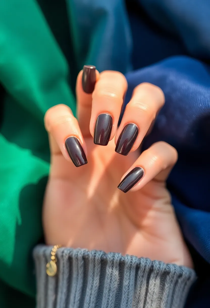 35 Trending Nail Color Ideas for Seasonal Show-Stopping Switches - 24. Smoky Quartz