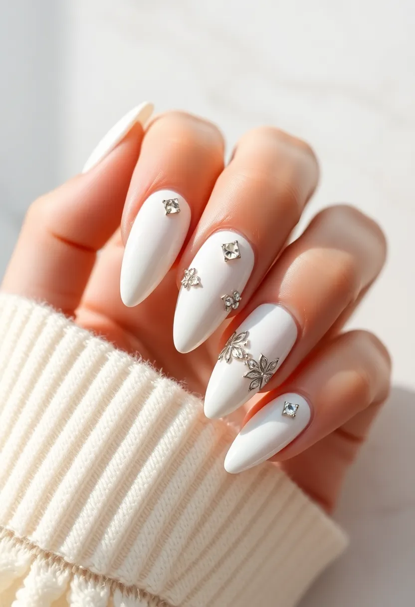 35 Trending Nail Color Ideas for Seasonal Show-Stopping Switches - 32. Pearl White
