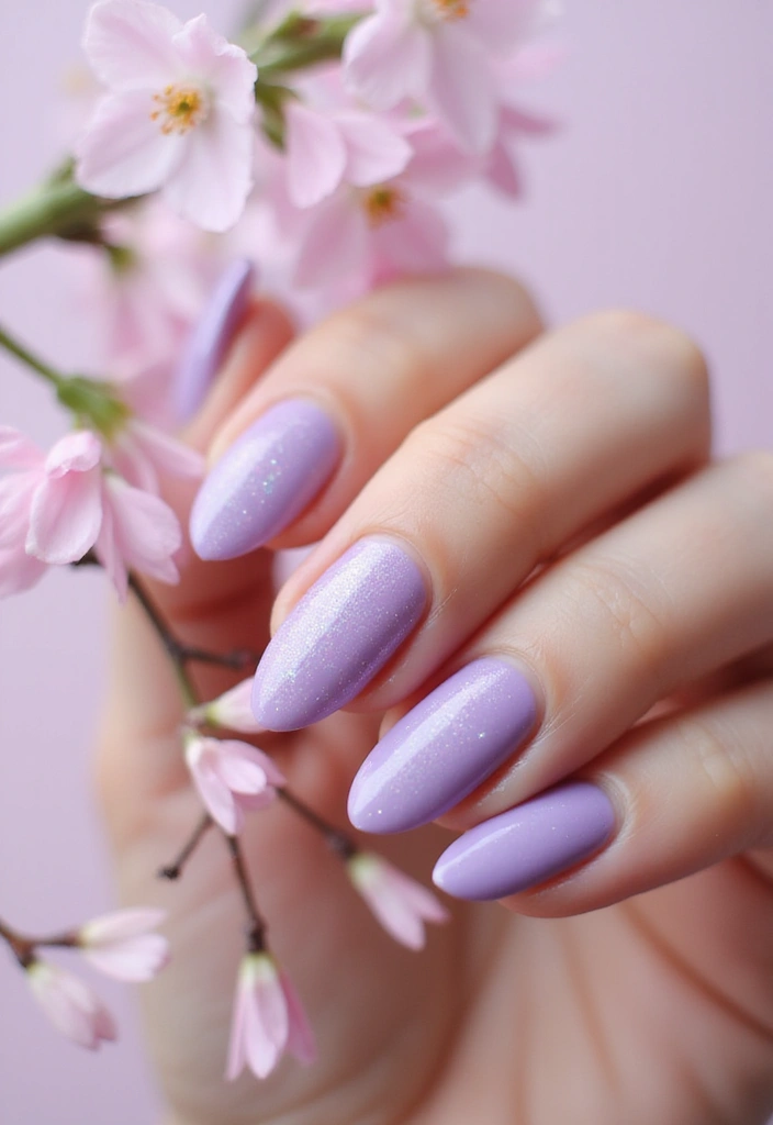 35 Trending Nail Color Ideas for Seasonal Show-Stopping Switches - 9. Frosted Lilac