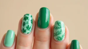 40 Acrylic Green Nail Ideas for Bold Unapologetic Statements