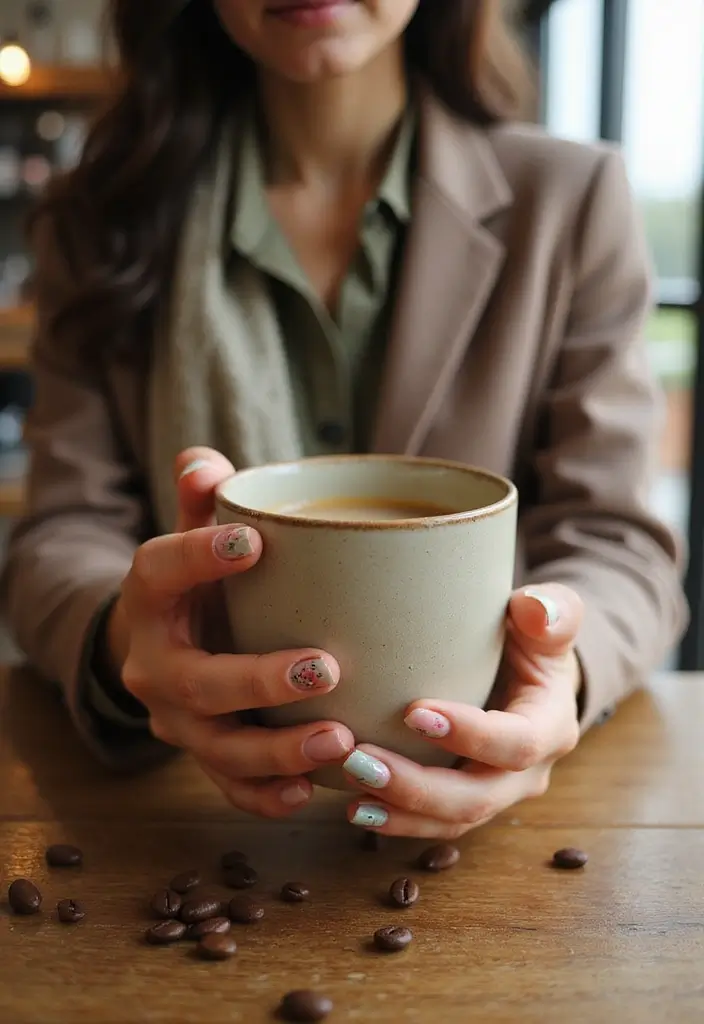 40 Creative Nail Pose Ideas for Instagram-Worthy - 11. The Wrapped Pose