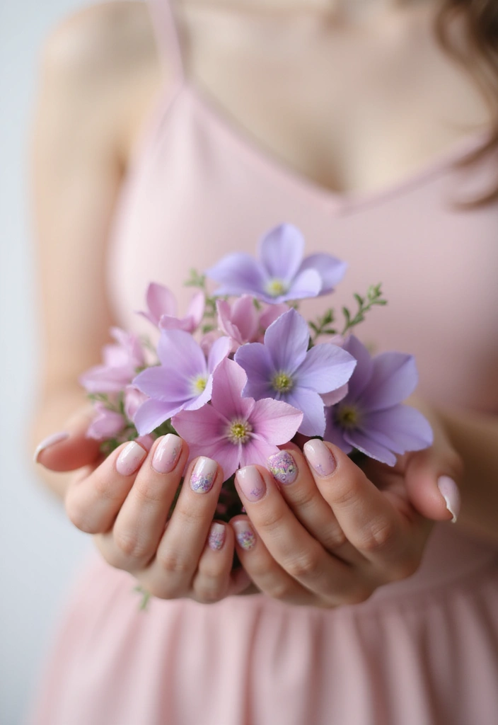 40 Creative Nail Pose Ideas for Instagram-Worthy - 19. The Charming Cupped Hands