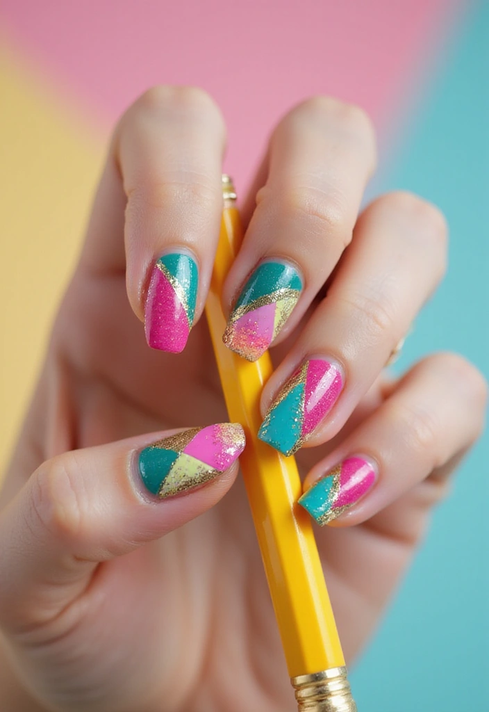 40 Creative Nail Pose Ideas for Instagram-Worthy - 23. The Pencil Hold