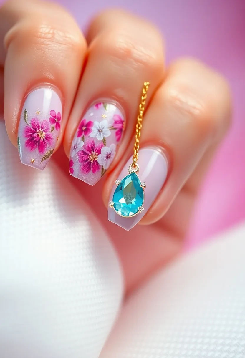 40 Creative Nail Pose Ideas for Instagram-Worthy - 26. The Hidden Beauty