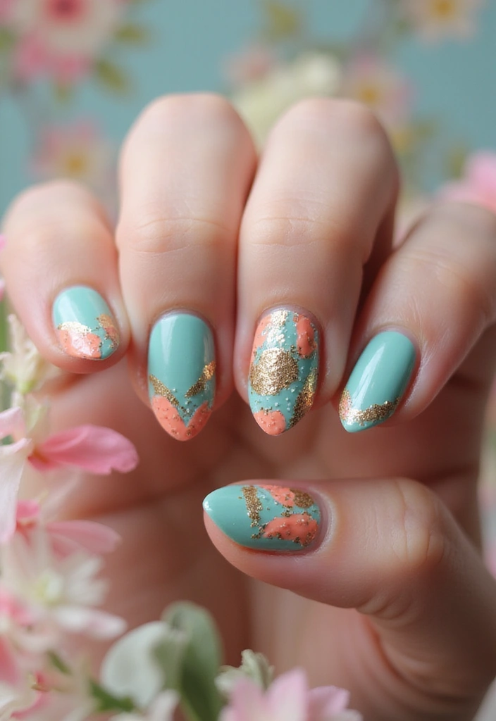 40 Creative Nail Pose Ideas for Instagram-Worthy - 38. The Playful Interlace