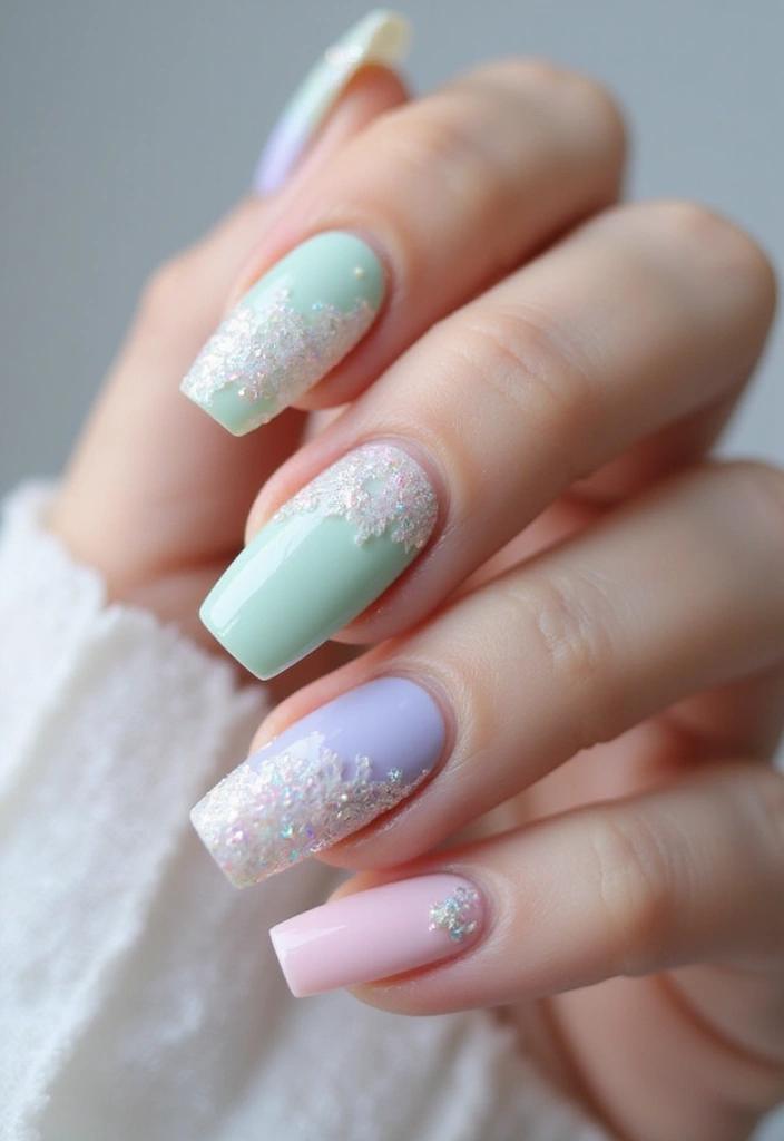 40 Dramatic Long Nail Ideas for Statement-Making - 28. Ethereal Dream