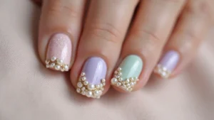40 Elegant Nails with Pearls for Sophisticated