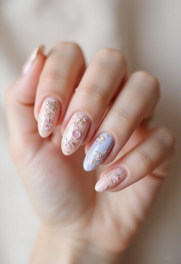 40 Elegant Nails with Pearls for Sophisticated - 39. Dainty Line Art with Pearl Accents