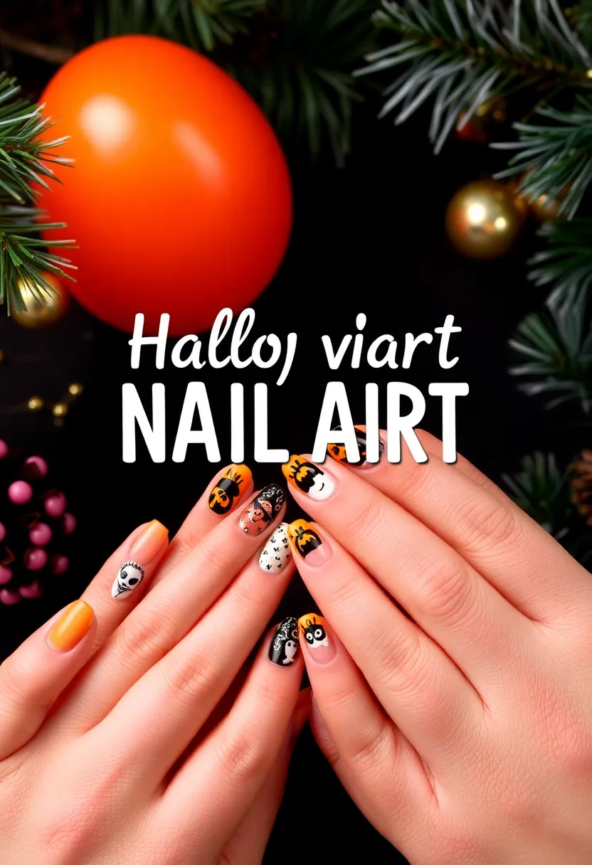 40 Inspiring Nail Tech School Ideas for Aspiring Beauty Bosses - 14. Themed Nail Art for Events