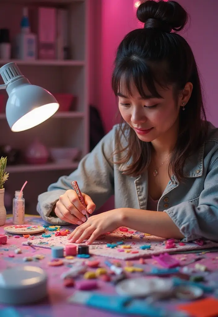 40 Inspiring Nail Tech School Ideas for Aspiring Beauty Bosses - 19. Creating Nail Art Tutorials
