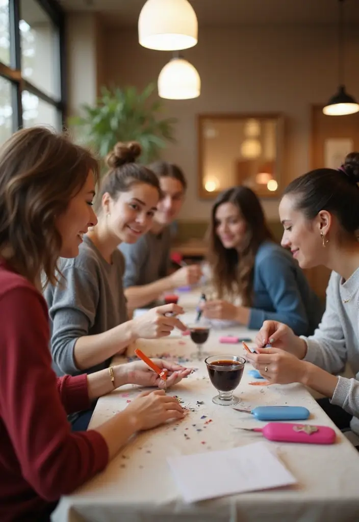 40 Inspiring Nail Tech School Ideas for Aspiring Beauty Bosses - 23. Nail Art for Charity