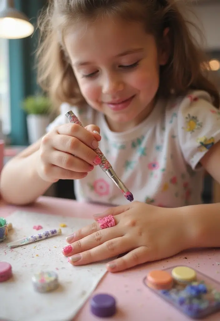 40 Inspiring Nail Tech School Ideas for Aspiring Beauty Bosses - 27. Nail Art for Kids