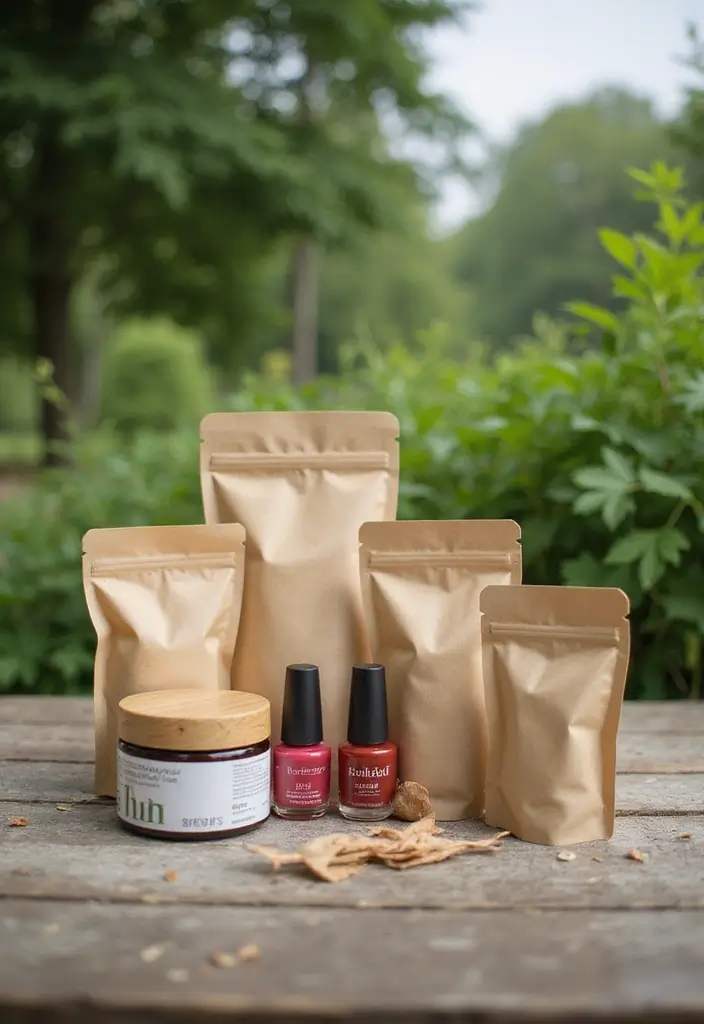 40 Inspiring Nail Tech School Ideas for Aspiring Beauty Bosses - 30. Sustainable Packaging Solutions