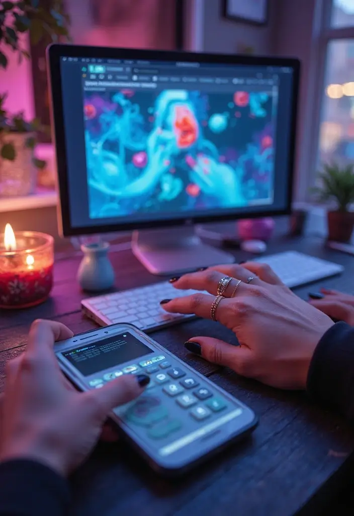 40 Inspiring Nail Tech School Ideas for Aspiring Beauty Bosses - 32. Incorporating Tech into Nail Services