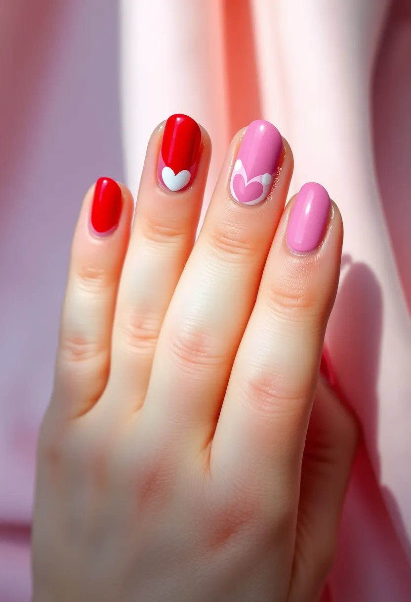 40 Kid-Friendly Nail Ideas for Creative Joyful Play - 12. Heartfelt Love
