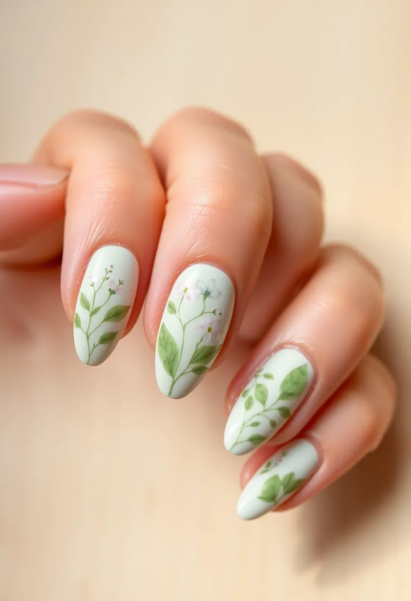 40 Kid-Friendly Nail Ideas for Creative Joyful Play - 26. Nature-Inspired Nails