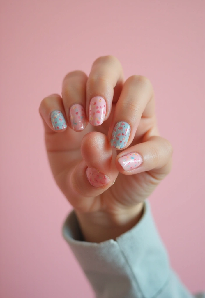 40 Minimalist Simple Nail Ideas for Clean Captivating Looks - 11. Subtle Dots
