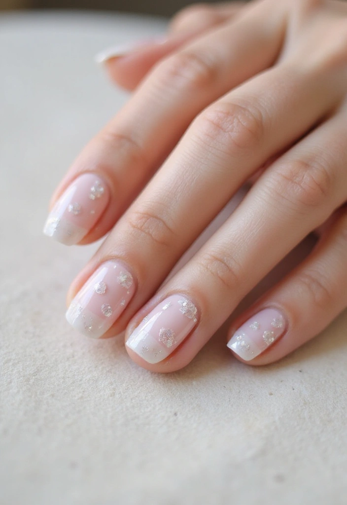 40 Minimalist Simple Nail Ideas for Clean Captivating Looks - 39. Subtle Textured Dot