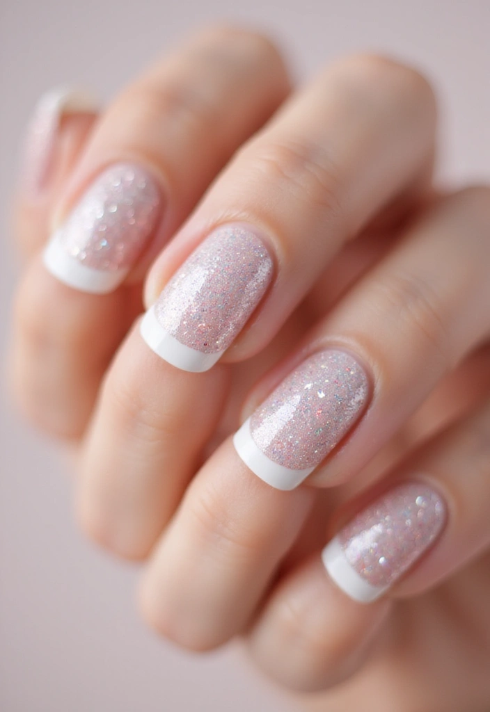 40 Modern French Tip Nail Ideas for Classic Twists That Slay - 11. Classic with a Twist