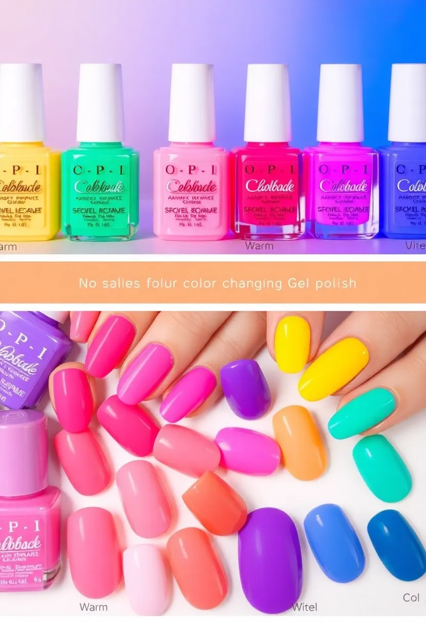 40 Must-Have Nail Kit Ideas for Luxe At-Home Pampering Sessions - 11. Color-Changing Gel Polishes