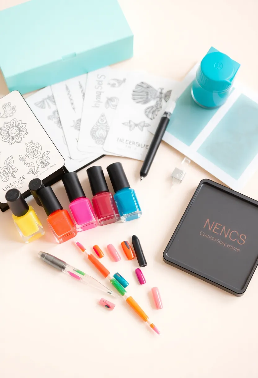 40 Must-Have Nail Kit Ideas for Luxe At-Home Pampering Sessions - 12. Nail Art Stamping Kit