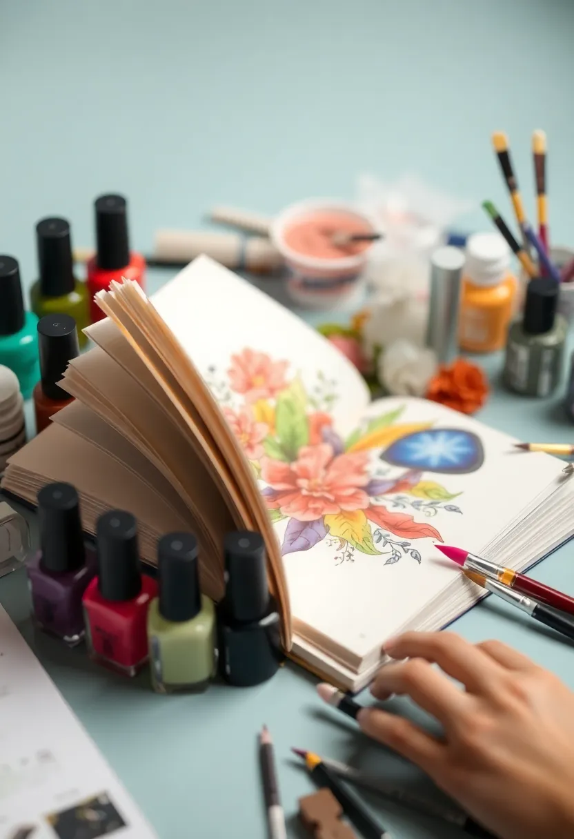 40 Must-Have Nail Kit Ideas for Luxe At-Home Pampering Sessions - 24. Nail Art Journal