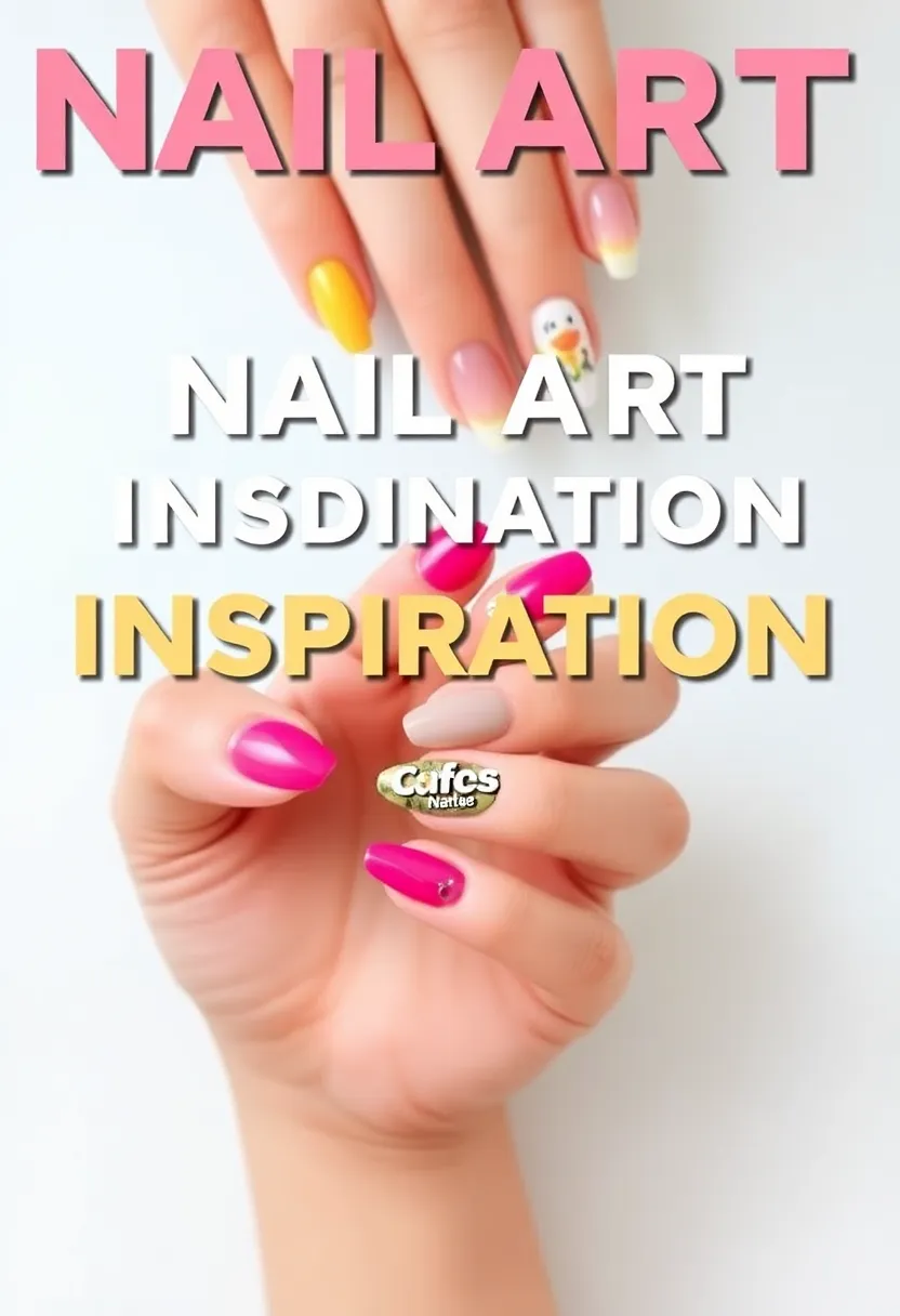 40 Must-Have Nail Kit Ideas for Luxe At-Home Pampering Sessions - 32. Nail Art Inspiration Board