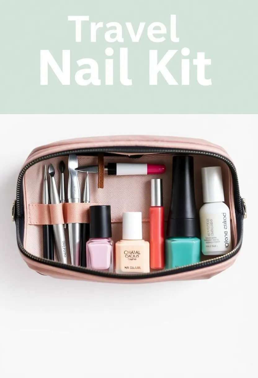 40 Must-Have Nail Kit Ideas for Luxe At-Home Pampering Sessions - 38. Travel Nail Kit
