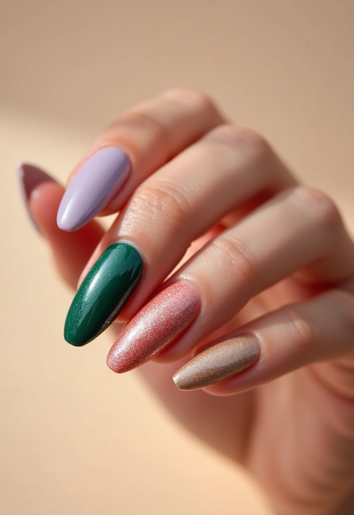 40 Nail Salon Ideas for Trendy - 2. Trending Nail Colors for the Season