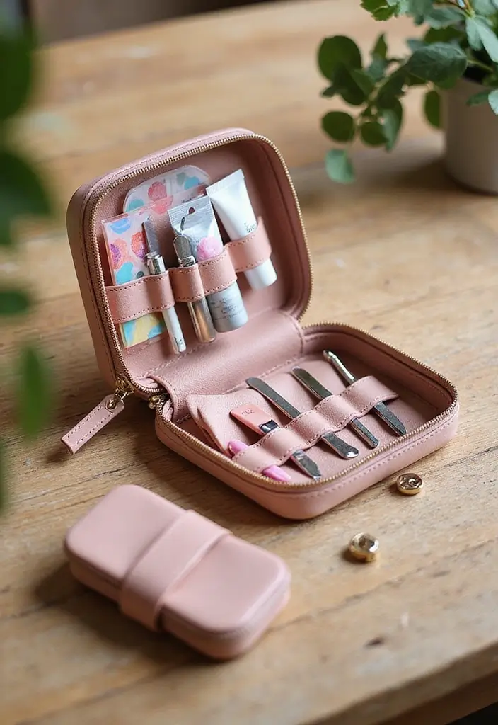 40 Nail Salon Ideas for Trendy - 25. Nail Essentials for On-the-Go