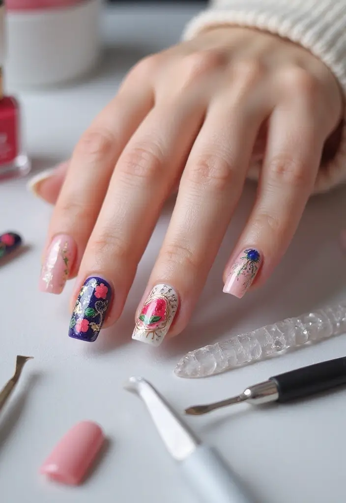 40 Nail Salon Ideas for Trendy - 31. The Art of Nail Shaping