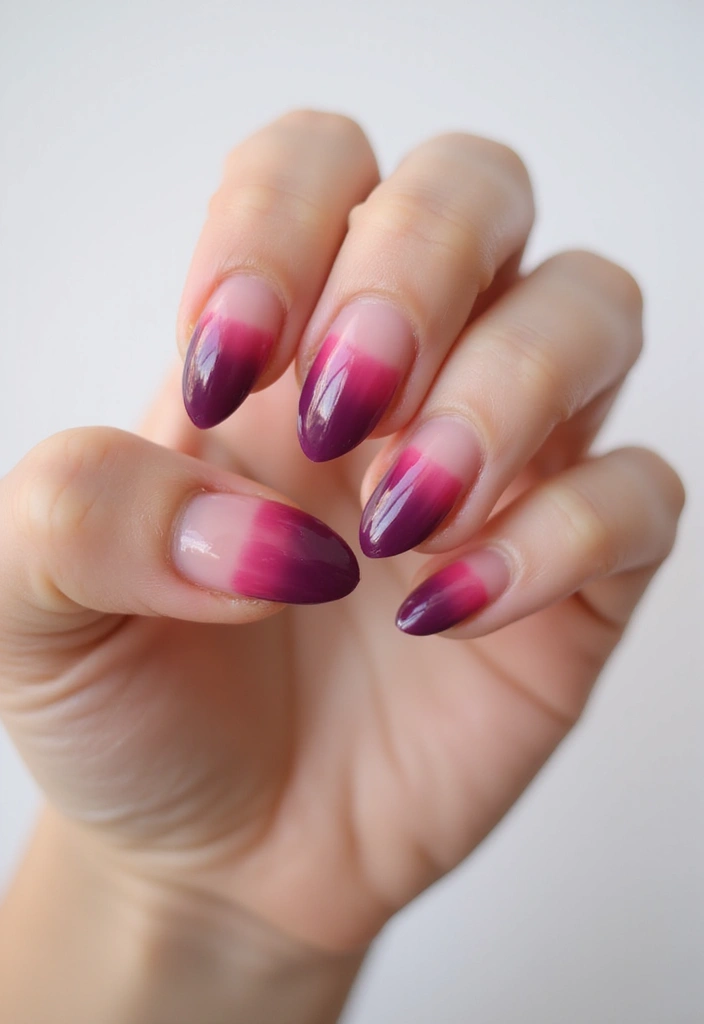 40 Nail Shape Ideas for Personalized Profiles - 14. Ombre