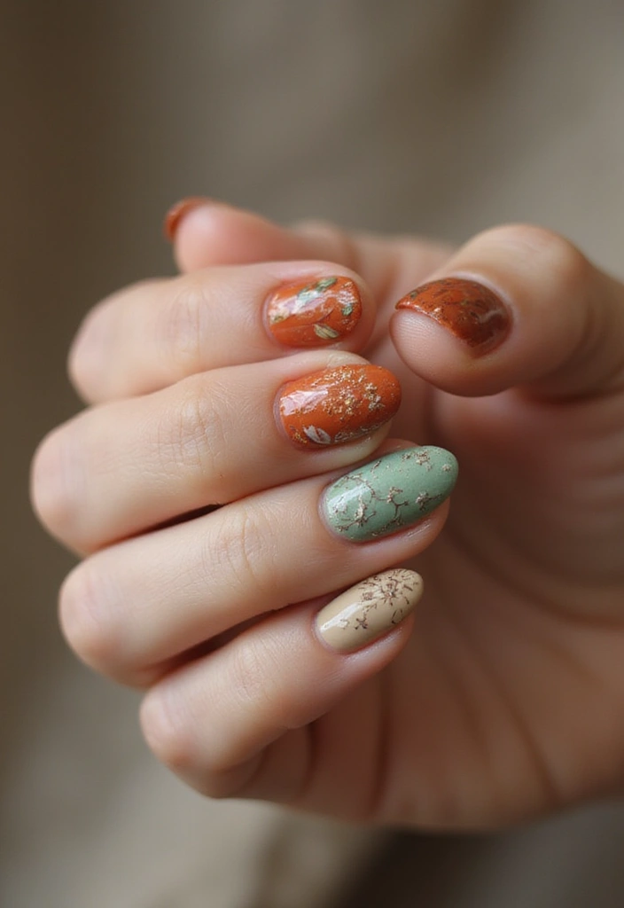40 Nail Shape Ideas for Personalized Profiles - 23. Bohemian