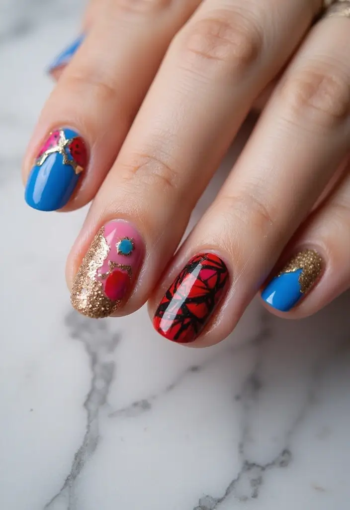 40 Nail Shape Ideas for Personalized Profiles - 34. Statement Nails