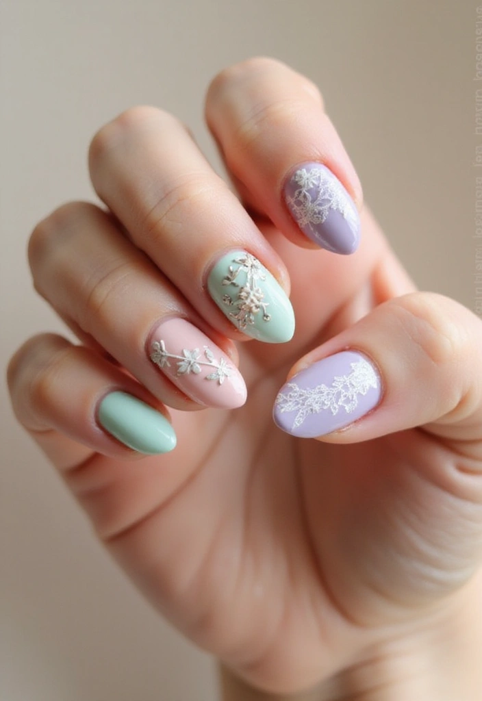 40 Nail Shape Ideas for Personalized Profiles - 37. Vintage