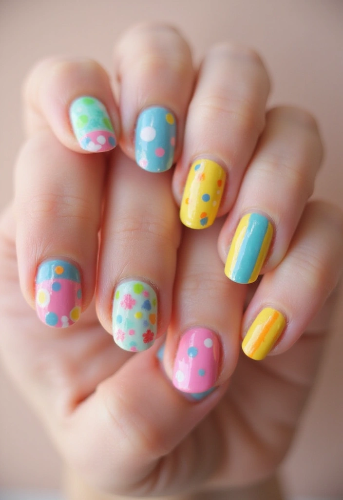 40 Nail Shape Ideas for Personalized Profiles - 38. Dotted Designs