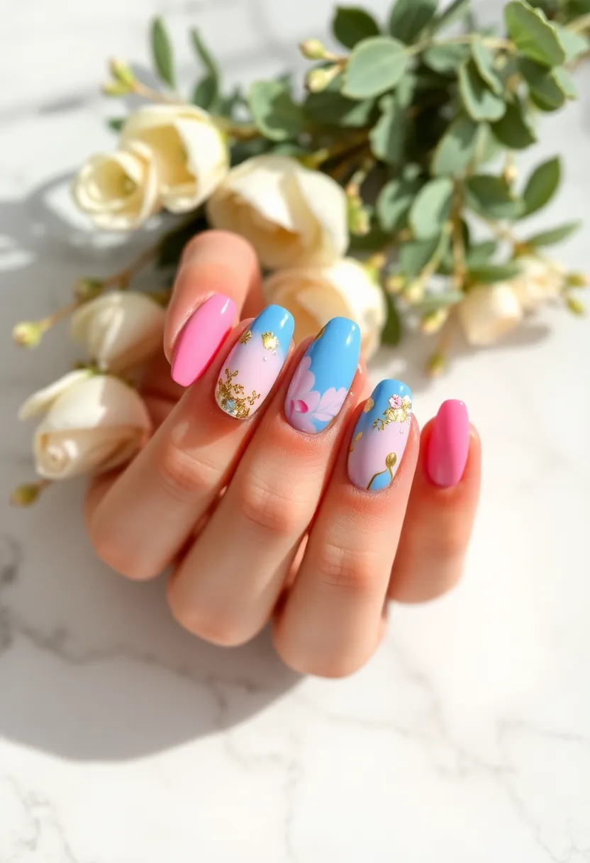40 Popular Nail Shape Ideas for Every Preference and Personality - 10. Artistic French