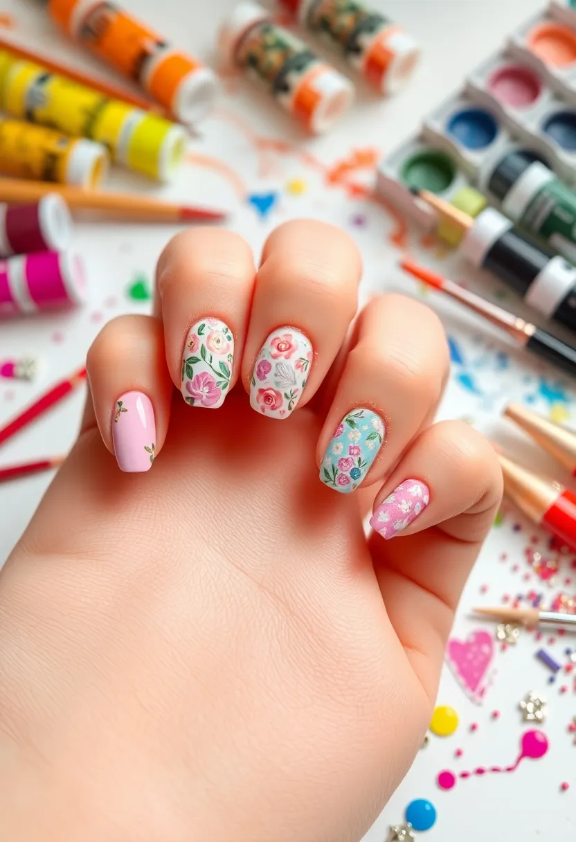 40 Popular Nail Shape Ideas for Every Preference and Personality - 21. Customizable Nail Art
