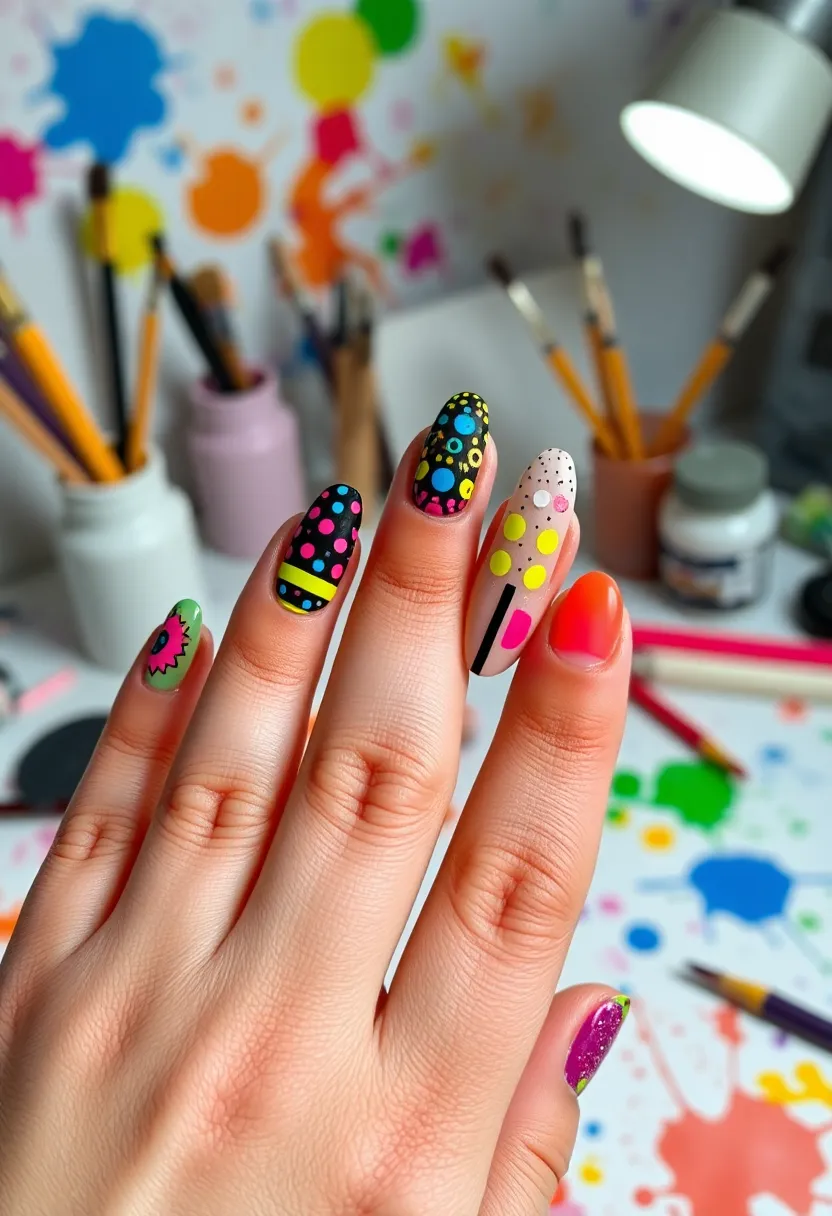 40 Popular Nail Shape Ideas for Every Preference and Personality - 9. Unique Edge Nails