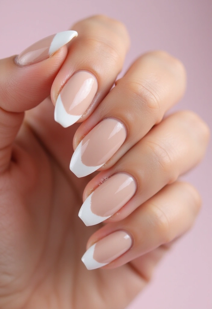 40 Simple Nail Ideas for Effortless Everyday Wear That Slays - 1. Classic French Twist