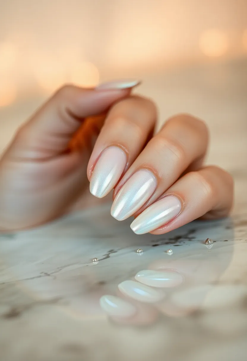 40 Simple Nail Ideas for Effortless Everyday Wear That Slays - 12. Pearl Tips