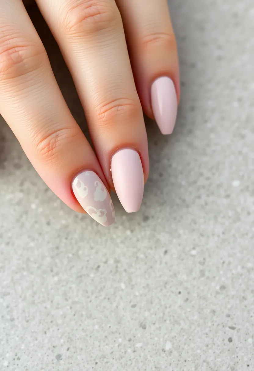40 Simple Nail Ideas for Effortless Everyday Wear That Slays - 35. Minimalistic Animal Prints