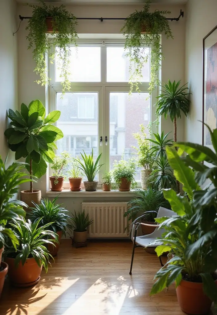 40 Stylish Nail Salon Decor Ideas for Inviting - 1. Botanical Bliss