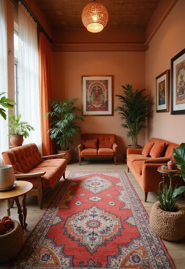 40 Stylish Nail Salon Decor Ideas for Inviting - 11. Warm Textiles