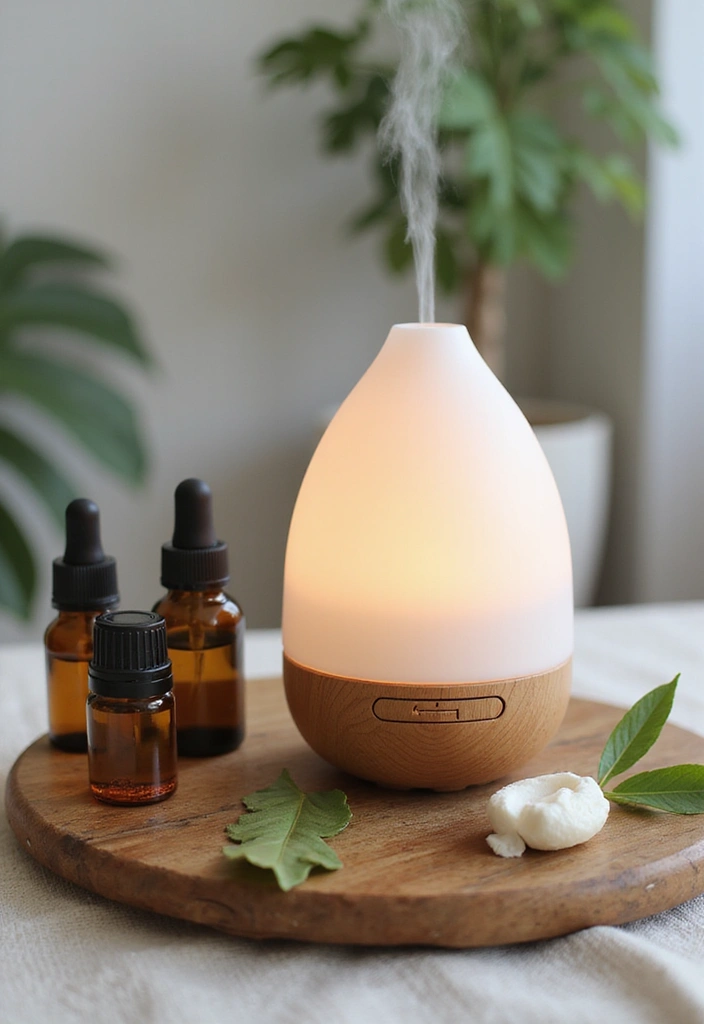 40 Stylish Nail Salon Decor Ideas for Inviting - 13. A Refreshing Aroma